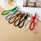 Keypus - Roman Knot Faux Leather Bag Charm Keychain