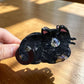 Beau - Playful Cat Silhouette Design Claw Clip