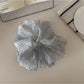 Gifty - Chic Striped Ruched Scrunchie