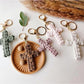 Keypus - Boho Braided Cross Bag Charm Keychain