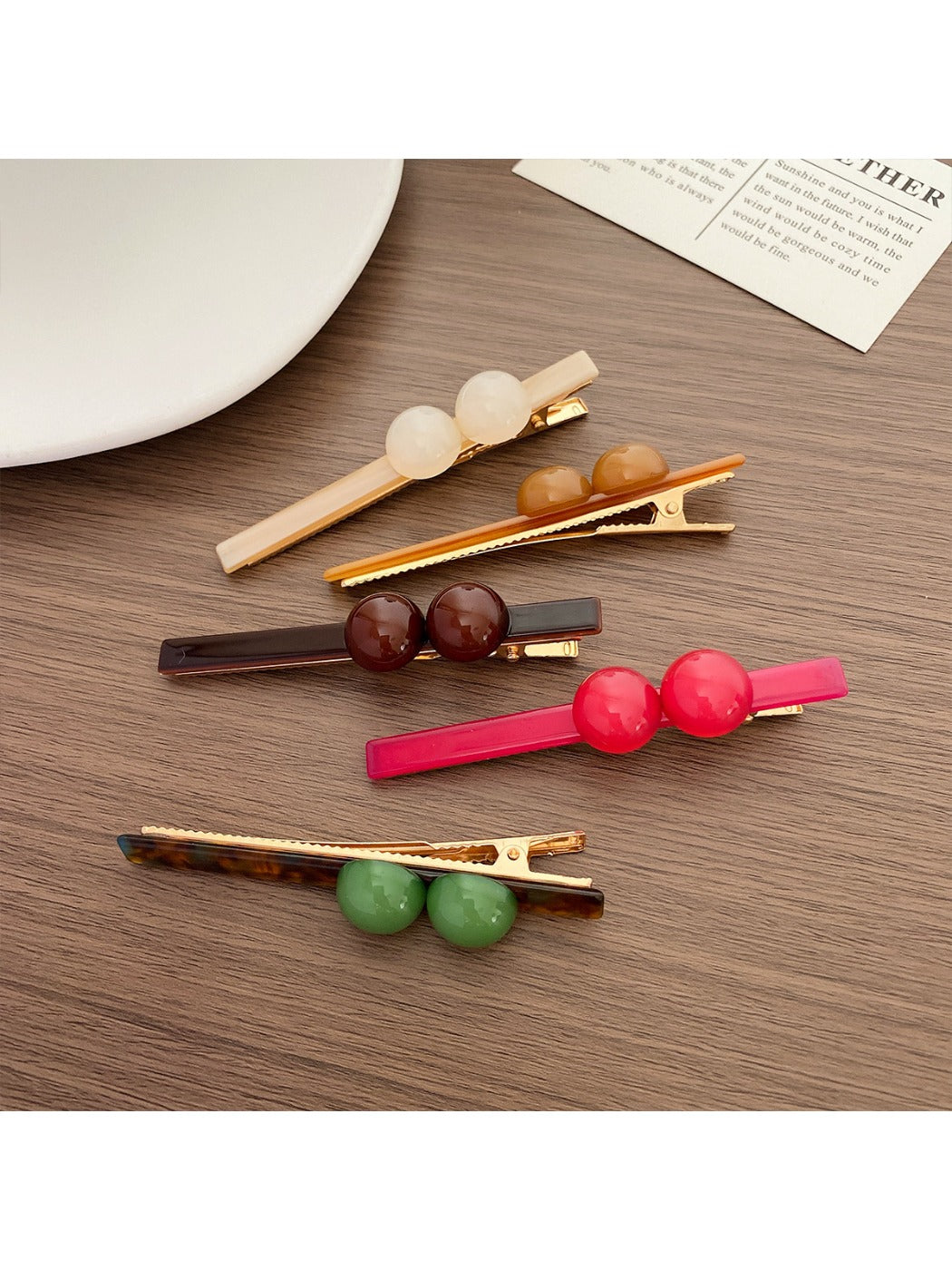 Beau - Sleek Round Hair Clip