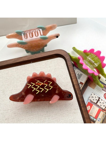 Beau - Three-Color Dinosaur Hair Clip