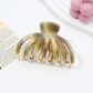 Beau - Chrysanthemum Shape Textured Hair Claw Clip
