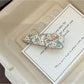 Beau - Elegant Oval Floral Hair Claw Clip