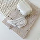 Keypus - Soft Fabric Angel Wing Purse Charm Keychain