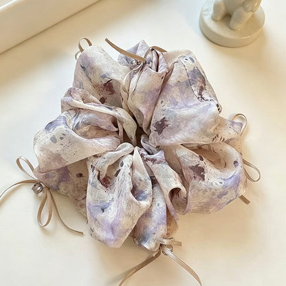 Gifty - Polyester Gradient Bow Detail Scrunchie