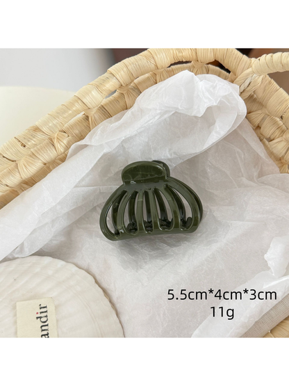 Beau - Marbled Gloss Finish Shape Hair Clip