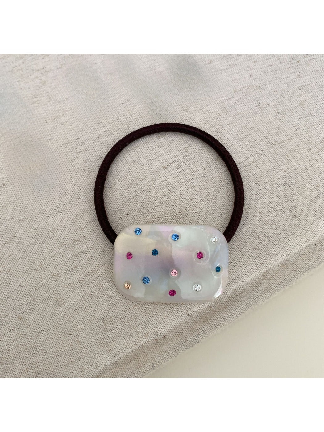 Gifty - Pretty Rectangular Acetate Hair Tie