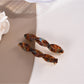 Beau - Creative Braided Shaped Acetate Hair Clip