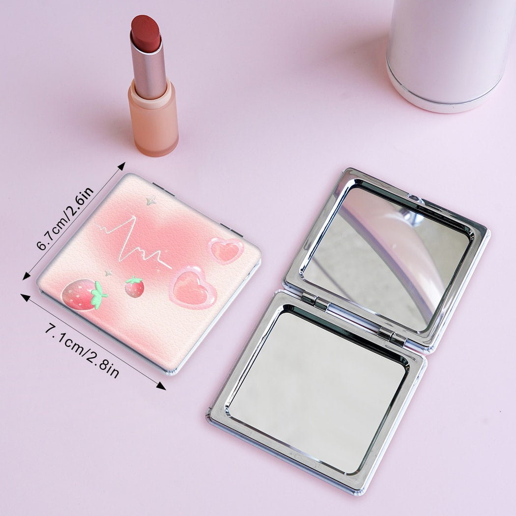Mirroray - Cartoon Pattern Folding Compact Makeup Mirror