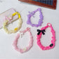 Keypus - Bow Detail Mixed Color Phone Hanging Strap