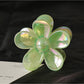 Beau - Iridescent Petal Plastic Flower Claw Clip