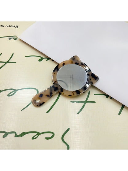Mirroray - Cute Cat-shaped Hand-held Mirror