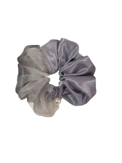 Gifty - Double Layer Round Polyester Scrunchie Hair Tie