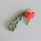 Keypus - Elegant 3D Rose Keychain