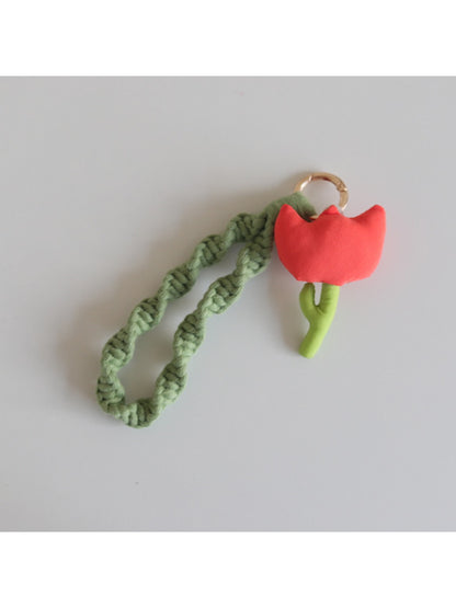 Keypus - Elegant 3D Rose Keychain