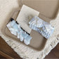 Beau - Layered Bow Lace Side Banana Clip