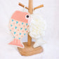 Papo - Fish Shaped Shower Puff