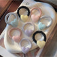 Gifty - Shimmer Heart Detail Elastic Hair Tie