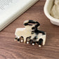 Beau - Medium Lettered Hair Claw Clip