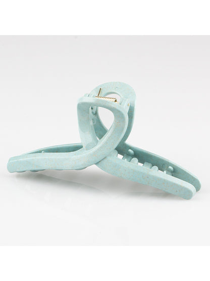 Beau - Minimalist Solid Color Crisscross Claw Clip