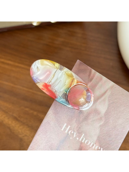 Beau - Acetic Acid Oval-shaped Hairpin