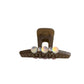 Beau - Plastic Alloy Beaded Decorative Hair Claw Clip