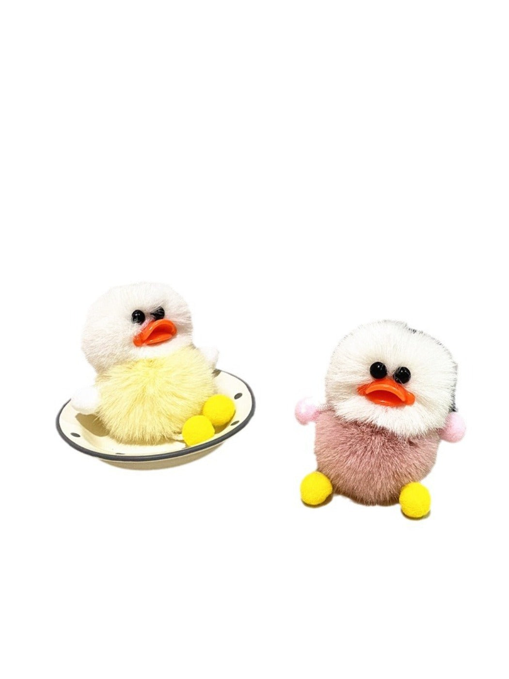 Keypus - Cute Duck Plush Bag Charm Keychain