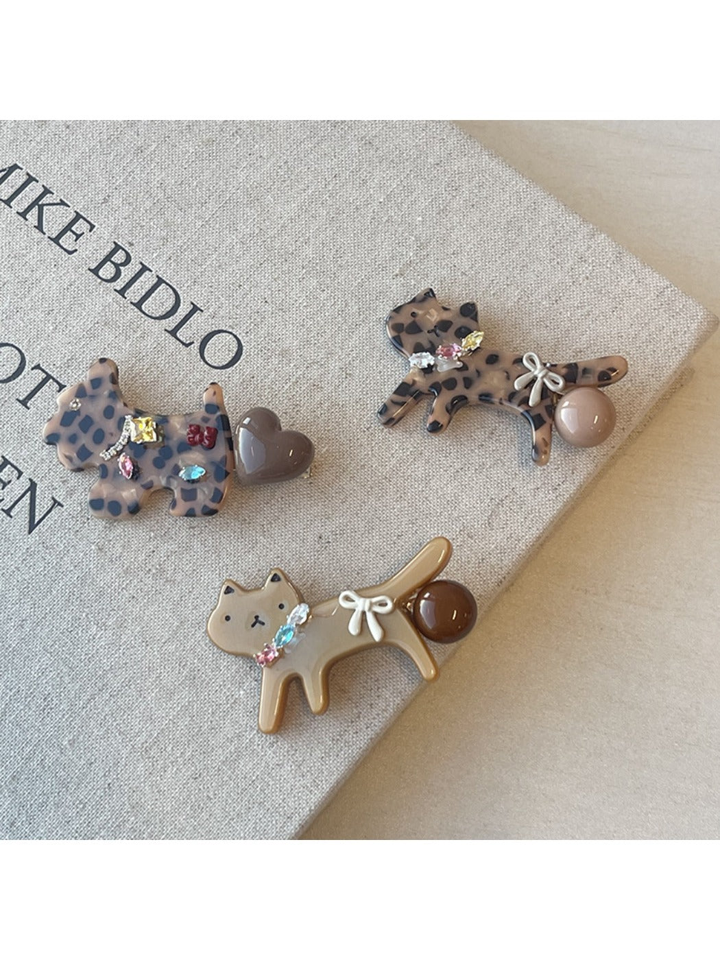 Beau - Stylish Leopard Print Hair Clip