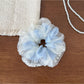 Gifty - Puffy Pleated Mesh Scrunchie