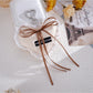 Keypus - Denim Lace Heart Bag Charm