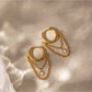 Earedge - Dainty Chain & Tassel Drop Earrings