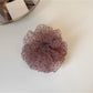 Gifty - Sweet Style Lavender Polka Dot Mesh Scrunchie