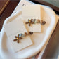 Beau - Floral Duckbill Hair Clip with Shiny Detail
