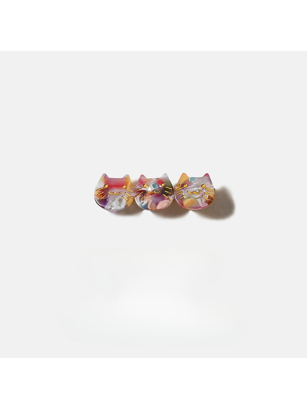 Beau - Colorful Cat Shaped Hair Clips