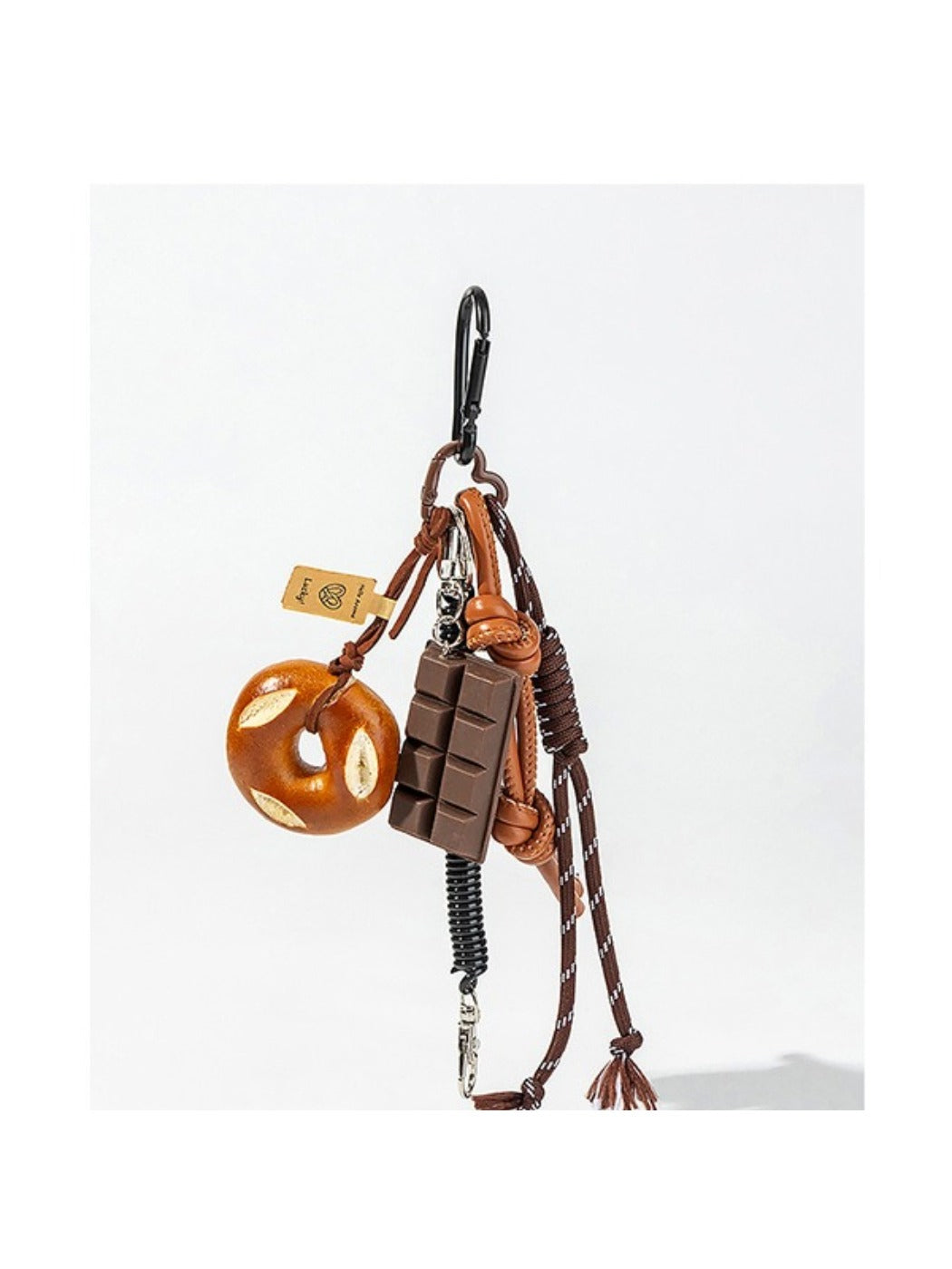 Keypus - Bagel Pretzel-Shaped Keychain