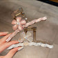 Beau - Sweet Floral Wave Shape Hair Styling Claw Clip