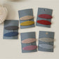 Beau - Plaid Oval Shaped Hair Clip