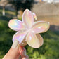 Beau - Gradient Plastic Flower Design Claw Clip