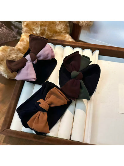 Gifty - Two Tone Bow Scrunchie