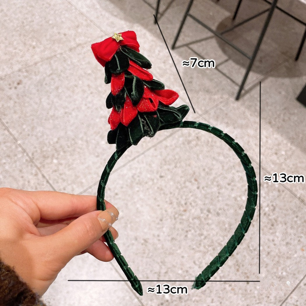 Gifty - Classic Christmas Tree Detail Hair Accessories