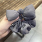 Gifty - Bow Shaped Pleated Hair Loop