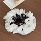 Gifty - Sweet Lace Floral Scrunchie for Ponytail