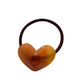 Gifty - Candy Color Heart Acetate Hair Ties Ponytail