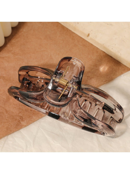 Beau - Elegant Hollow-Out Enamel Claw Clip