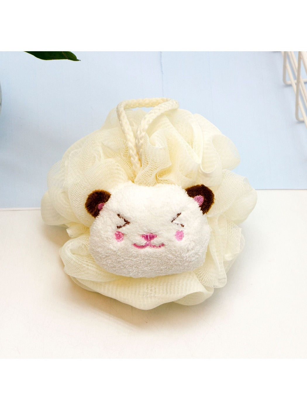 PAPO - Animal Face Bath Pouf