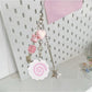 Keypus - Rabbit Fish Cake Charm Chain Bag Keychain