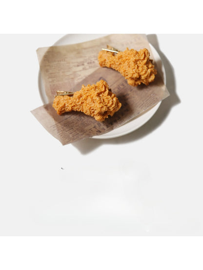 Beau - Realistic Fried Chicken Leg Hair Clip