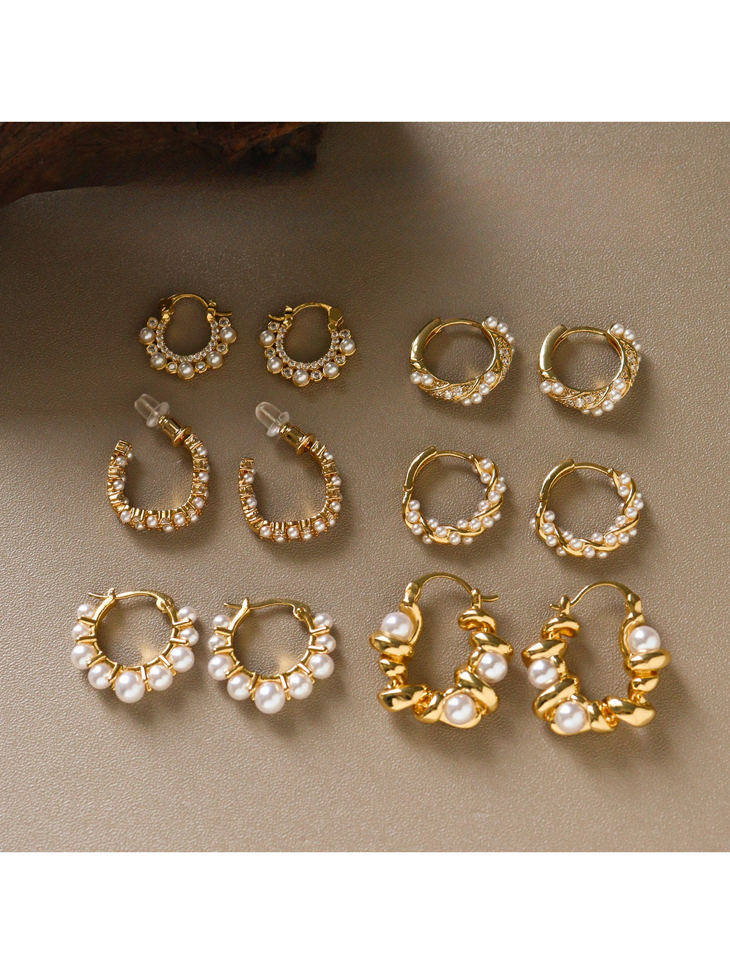 Earedge - Vintage Twisted Geometric Earrings