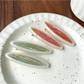Beau - Pointed Ends Ring Accent Duckbill Hair Clip